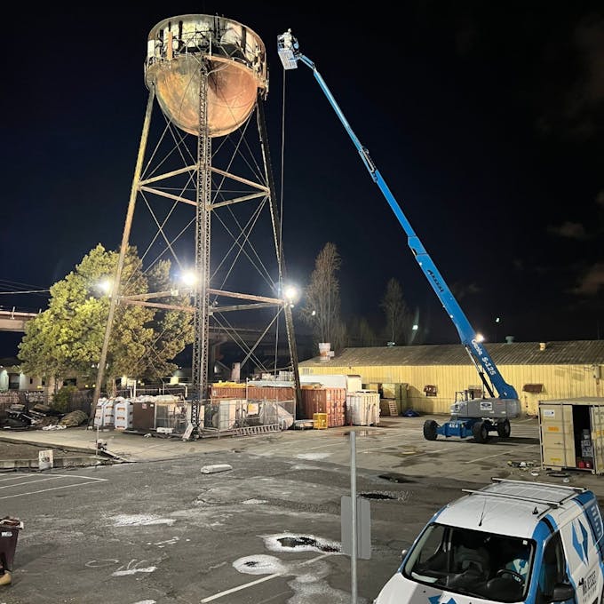 Overnight Tank Painting in Oakland