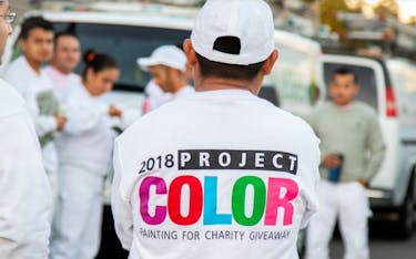 Painting for Charity: Project Color 2018 Mission Accomplished!