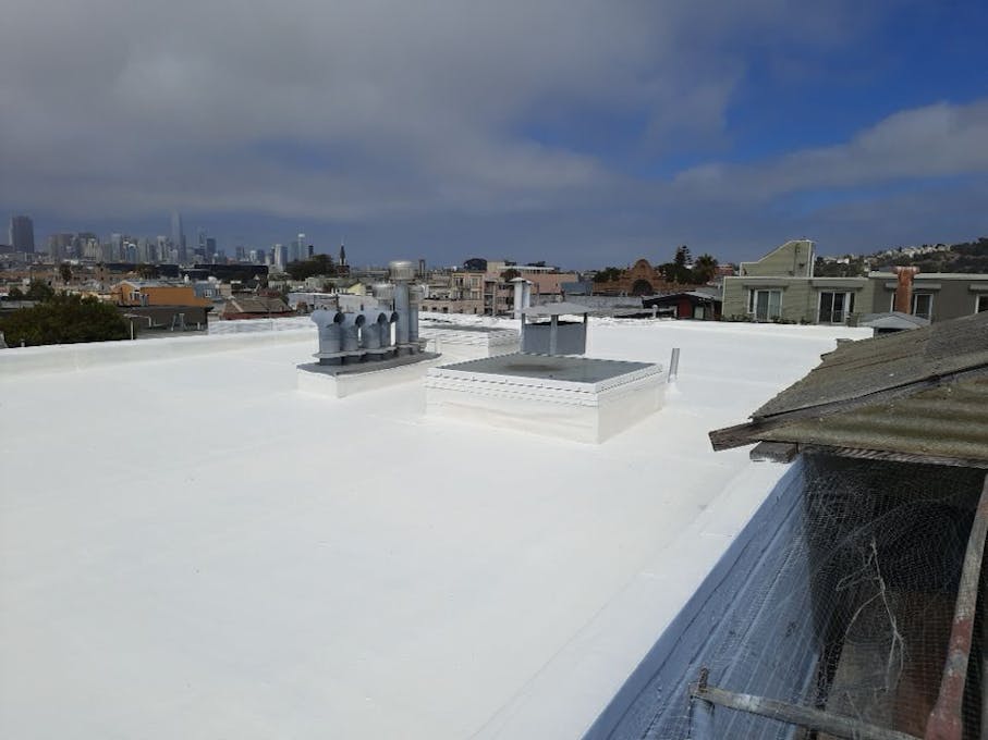 commercial roof coating Bay Area Roof Coatings in San Francisco