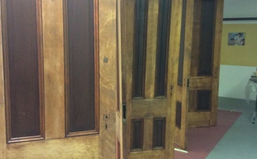 Protecting Seven Beautiful Old Doors - Wood Refinishing in the Bay Area