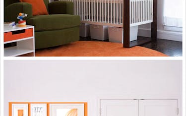 Colors For a Modern Nursery in the San Francisco Bay Area